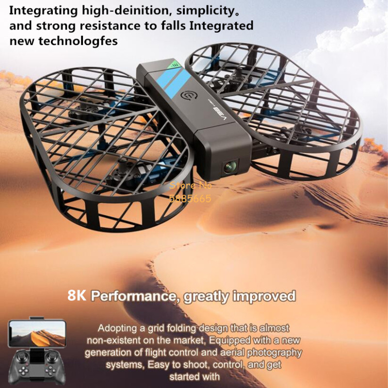 Rc Helicopter Case - Kamera HD 8K 360 ° Ochrona