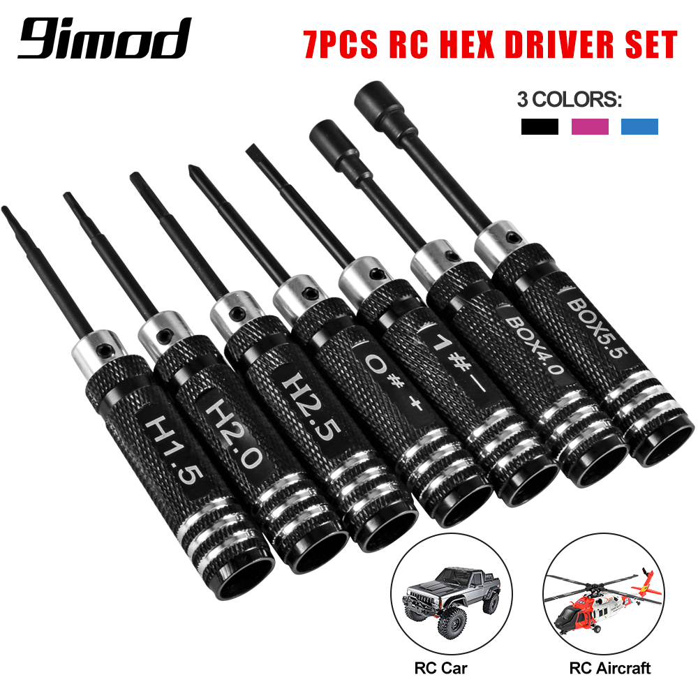 Rc Helicopter Tool Kit - 9IMOD Zestaw kluczy sześciokątnych RC Metalowy