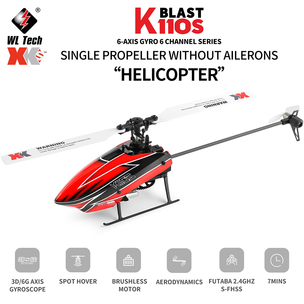 Wltoys XK K110S 6CH 3D 6G Syst – Rc Helicopter Blade recenzja i cena