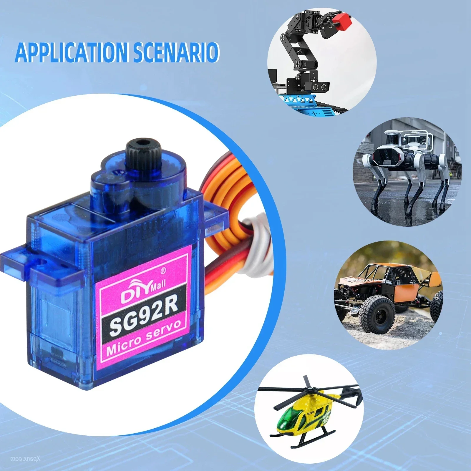 1/2/4/10 sztuk SG92R 9g Mikros – Rc Helicopter Servo recenzja i cena
