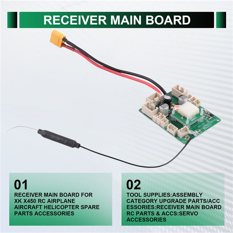 B78B – główna płyta odbiornika – Rc Helicopter Servo recenzja i cena